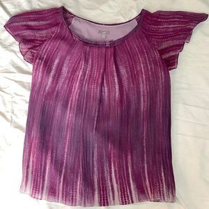 Iridescent Purple JJill Top
